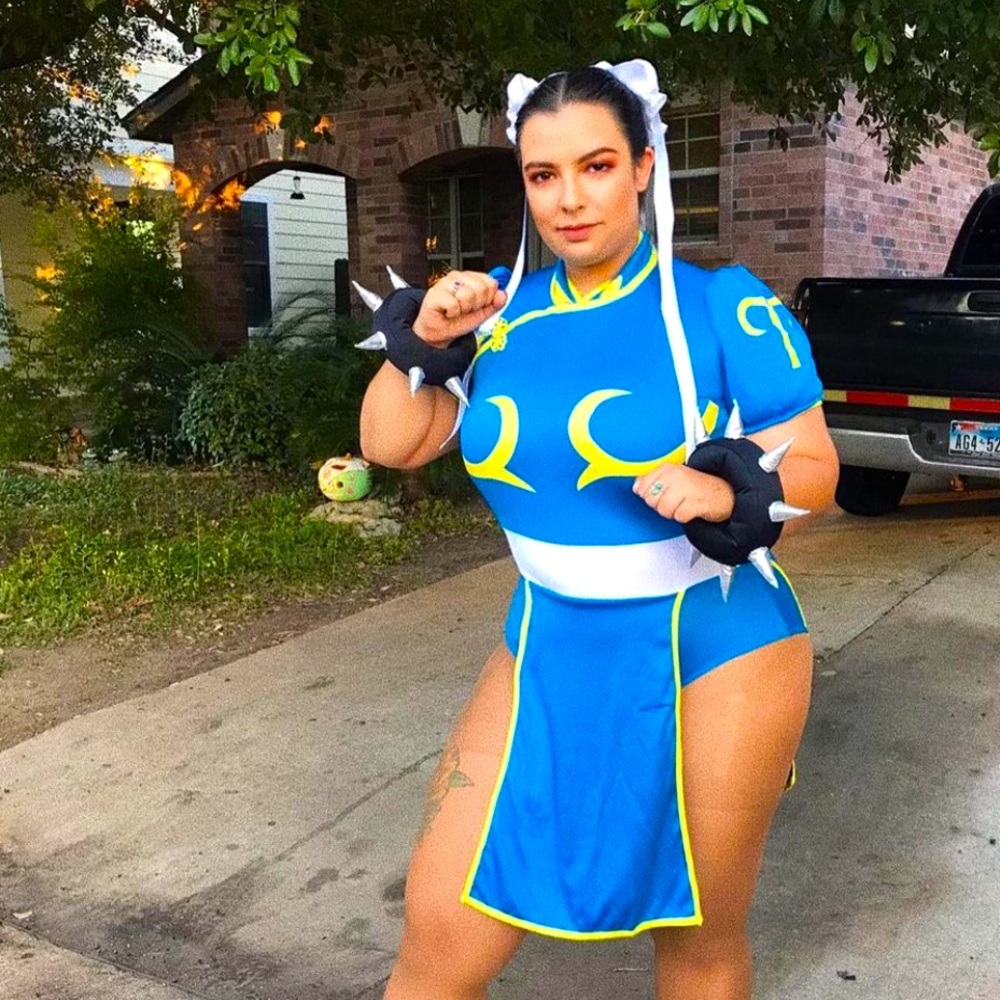 Women’s Chun Li Cosplay Costume